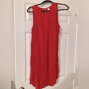 Red sundress